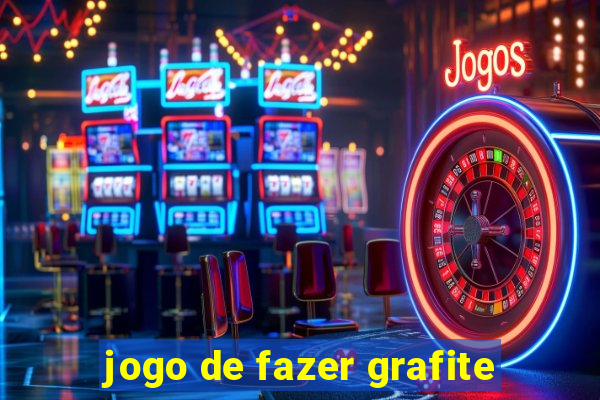 jogo de fazer grafite